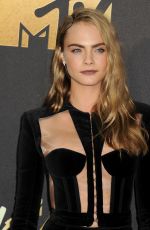 CARA DELEVINGNE at 2016 MTV Movie Awards in Burbank 04/09/2016