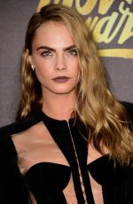 CARA DELEVINGNE at 2016 MTV Movie Awards in Burbank 04/09/2016