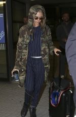 CARA DELEVINGNE at Eurostar Terminal in London 04/22/2016