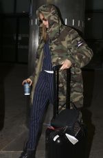 CARA DELEVINGNE at Eurostar Terminal in London 04/22/2016
