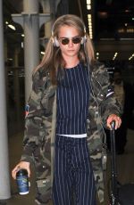 CARA DELEVINGNE at Eurostar Terminal in London 04/22/2016