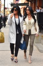 CARLA FACCIOLO Out and About in New York 04/23/2016