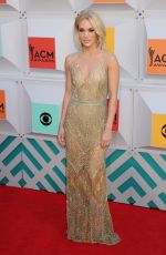 CARRIE UNDERWOOD at 51st Annual ACM Awards in Las Vegas 04/03/2016