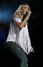 CARRIE UNDERWOOD Performs at 4th ACM Party for a Cause Festival in Las Vegas 04/01/2016