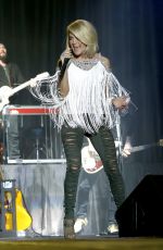 CARRIE UNDERWOOD Performs at 4th ACM Party for a Cause Festival in Las Vegas 04/01/2016