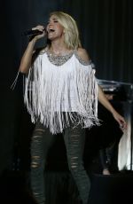 CARRIE UNDERWOOD Performs at 4th ACM Party for a Cause Festival in Las Vegas 04/01/2016
