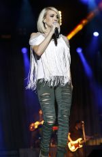 CARRIE UNDERWOOD Performs at 4th ACM Party for a Cause Festival in Las Vegas 04/01/2016