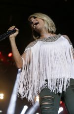 CARRIE UNDERWOOD Performs at 4th ACM Party for a Cause Festival in Las Vegas 04/01/2016