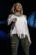 CARRIE UNDERWOOD Performs at 4th ACM Party for a Cause Festival in Las Vegas 04/01/2016