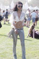 CHANEL IMAN at 2016 Coachella Valley Music and Arts Festival in Indio