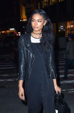 CHANEL IMAN Night Out in New York 04/20/2016