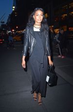 CHANEL IMAN Night Out in New York 04/20/2016
