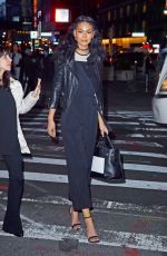 CHANEL IMAN Night Out in New York 04/20/2016