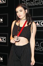 CHARLI XCX at 2016 Sesac Pop Music Awards in New York 04/18/2016