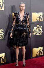 CHARLIZE THERON at 2016 MTV Movie Awards in Burbank 04/09/2016