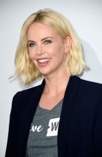 CHARLIZE THERON at We Day California in Inglewood 04/07/2016