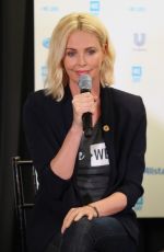 CHARLIZE THERON at We Day California in Inglewood 04/07/2016