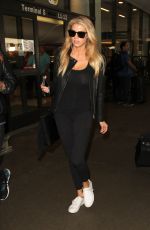 CHARLOTTE MCKINNEY Arrives at LAX Airport in Los Angeles 04/14/2016