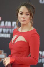 CHLOE BENNET at Captain America: Civil War Premiere in Los Angeles 04/12/2016
