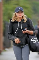 CHLOE MORETZ at Benefit Cosmetics in Los Angeles 04/07/2016