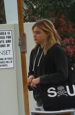 CHLOE MORETZ at Equinox Gym in Los Angeles 04/07/2016