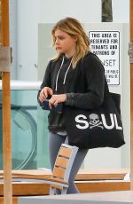 CHLOE MORETZ at Equinox Gym in Los Angeles 04/07/2016