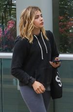 CHLOE MORETZ at Equinox Gym in Los Angeles 04/07/2016