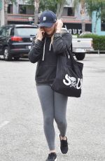 CHLOE MORETZ at Equinox Gym in Los Angeles 04/07/2016