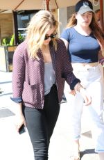 CHLOE MORETZ at Il Pastaio Restaurant in Los Angeles 04/04/2016