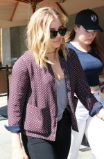 CHLOE MORETZ at Il Pastaio Restaurant in Los Angeles 04/04/2016