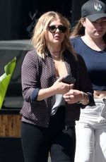 CHLOE MORETZ at Il Pastaio Restaurant in Los Angeles 04/04/2016