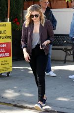 CHLOE MORETZ at Il Pastaio Restaurant in Los Angeles 04/04/2016