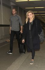 CHLOE MORETZ at LAX Airport in Los Angeles 04/12/2016
