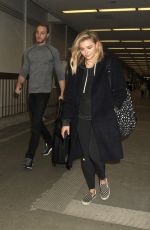 CHLOE MORETZ at LAX Airport in Los Angeles 04/12/2016