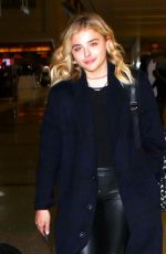 CHLOE MORETZ at Los Angeles International Airport 04/20/2016