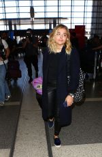 CHLOE MORETZ at Los Angeles International Airport 04/20/2016