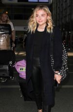 CHLOE MORETZ at Los Angeles International Airport 04/20/2016