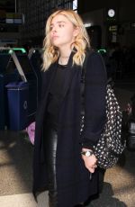 CHLOE MORETZ at Los Angeles International Airport 04/20/2016