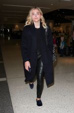 CHLOE MORETZ at Los Angeles International Airport 04/20/2016