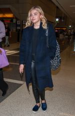 CHLOE MORETZ at Los Angeles International Airport 04/20/2016