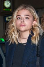 CHLOE MORETZ at Los Angeles International Airport 04/20/2016