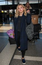 CHLOE MORETZ at Los Angeles International Airport 04/20/2016