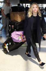 CHLOE MORETZ at Los Angeles International Airport 04/20/2016
