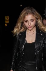 CHLOE MORETZ at Nice Guy in West Hollywood 04/29/2016