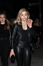 CHLOE MORETZ at Nice Guy in West Hollywood 04/29/2016