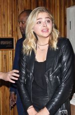 CHLOE MORETZ at Nice Guy in West Hollywood 04/29/2016