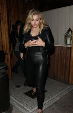 CHLOE MORETZ at Nice Guy in West Hollywood 04/29/2016