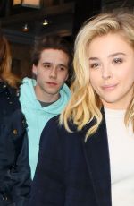 CHLOE MORETZ Leaves Claridges Hotel in London 04/25/2016
