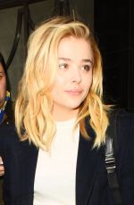 CHLOE MORETZ Leaves Claridges Hotel in London 04/25/2016