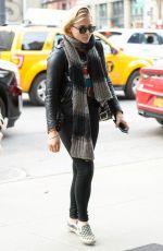 CHLOE MORETZ Out and About in New York 03/25/2016